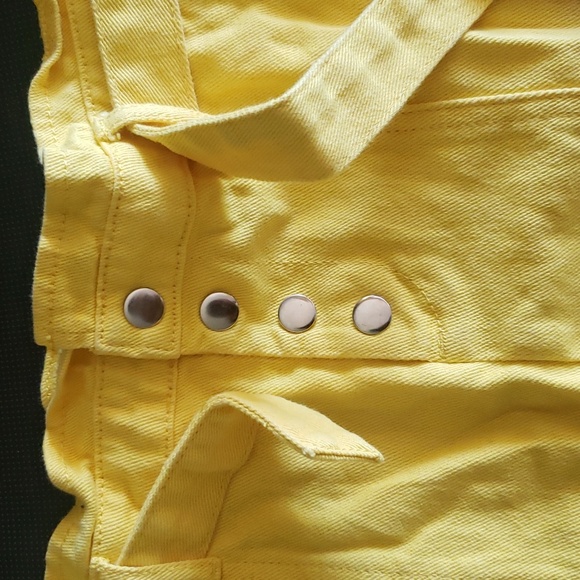 Yellow skirt- girls  size 13/14 - forever 21 - Picture 3 of 7